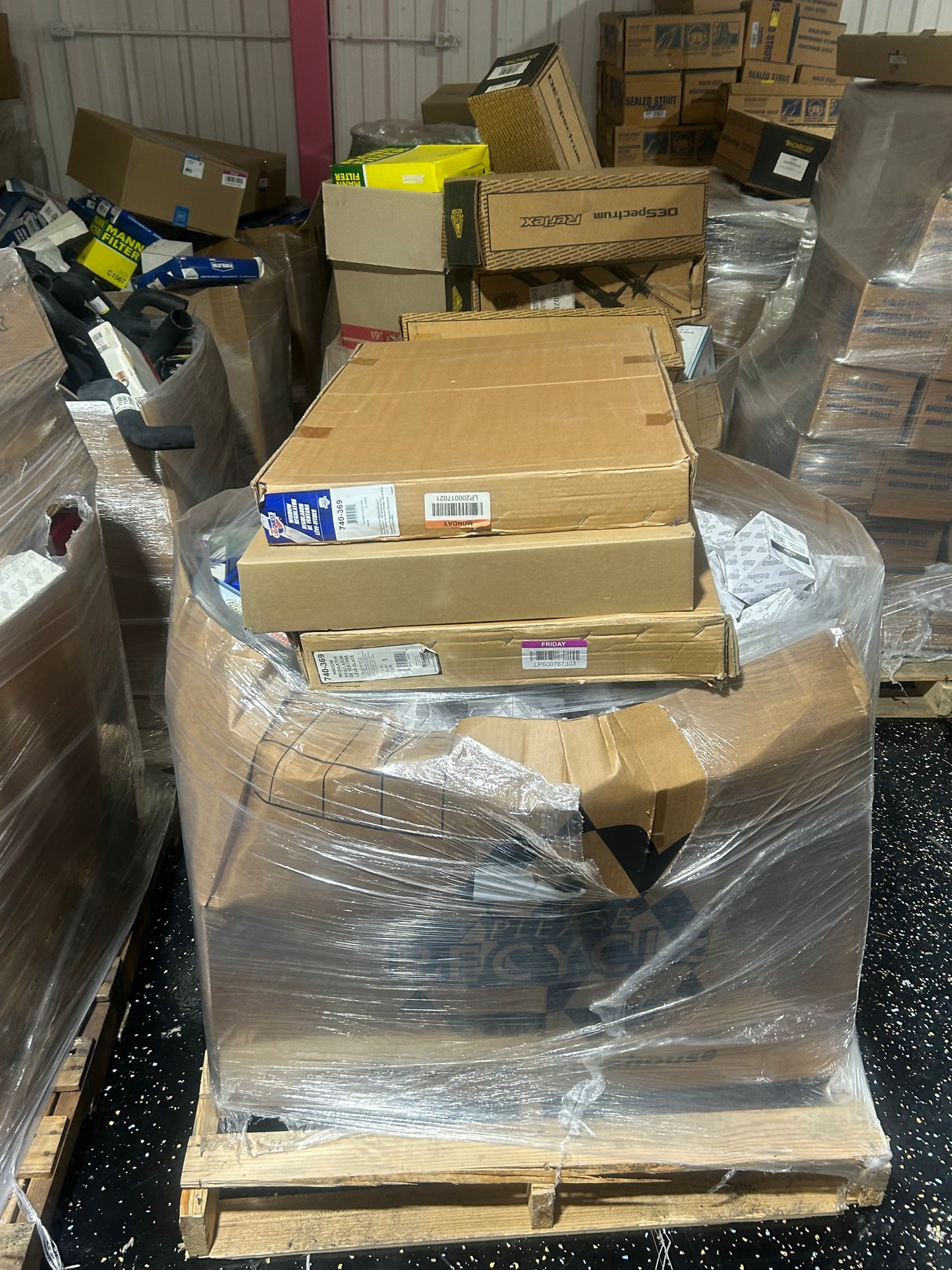 12 Pallets of Advanced Auto Parts
